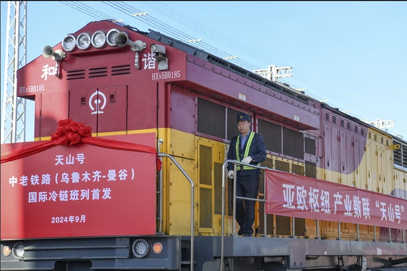 Kina Sydøstasien jernbanetransport